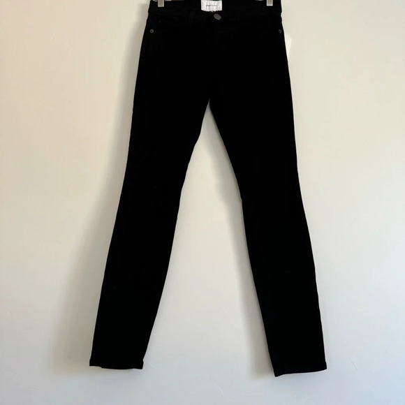 Current/Elliot The Ankle Skinny in Jet black Size: 28 New With Tags - Picture 2 of 5